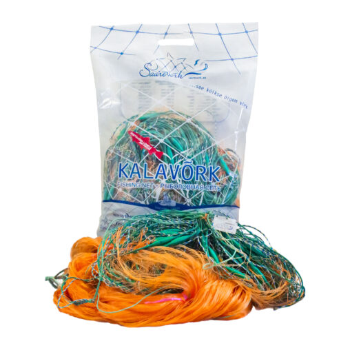 Nakkevõrk 50mm*1,5m*6×0,11mm multimonofil, keskpikkus 30m “Lõhevõrk”