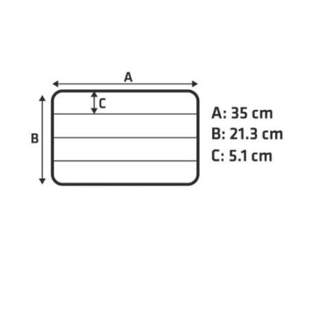 Landikarp Asseri 36x22,5x8cm - Image 2