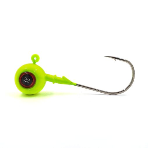 Jigipea 3D silmad, 4 g, kollane, konks #1, 2tk