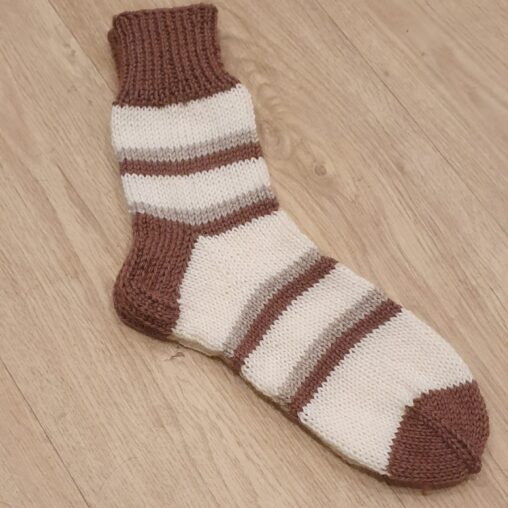 käsitsi kootud sokid