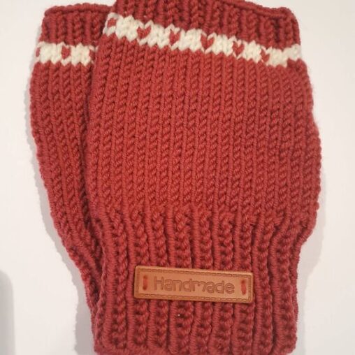 käsitsi kootud laste randmesoojendajad